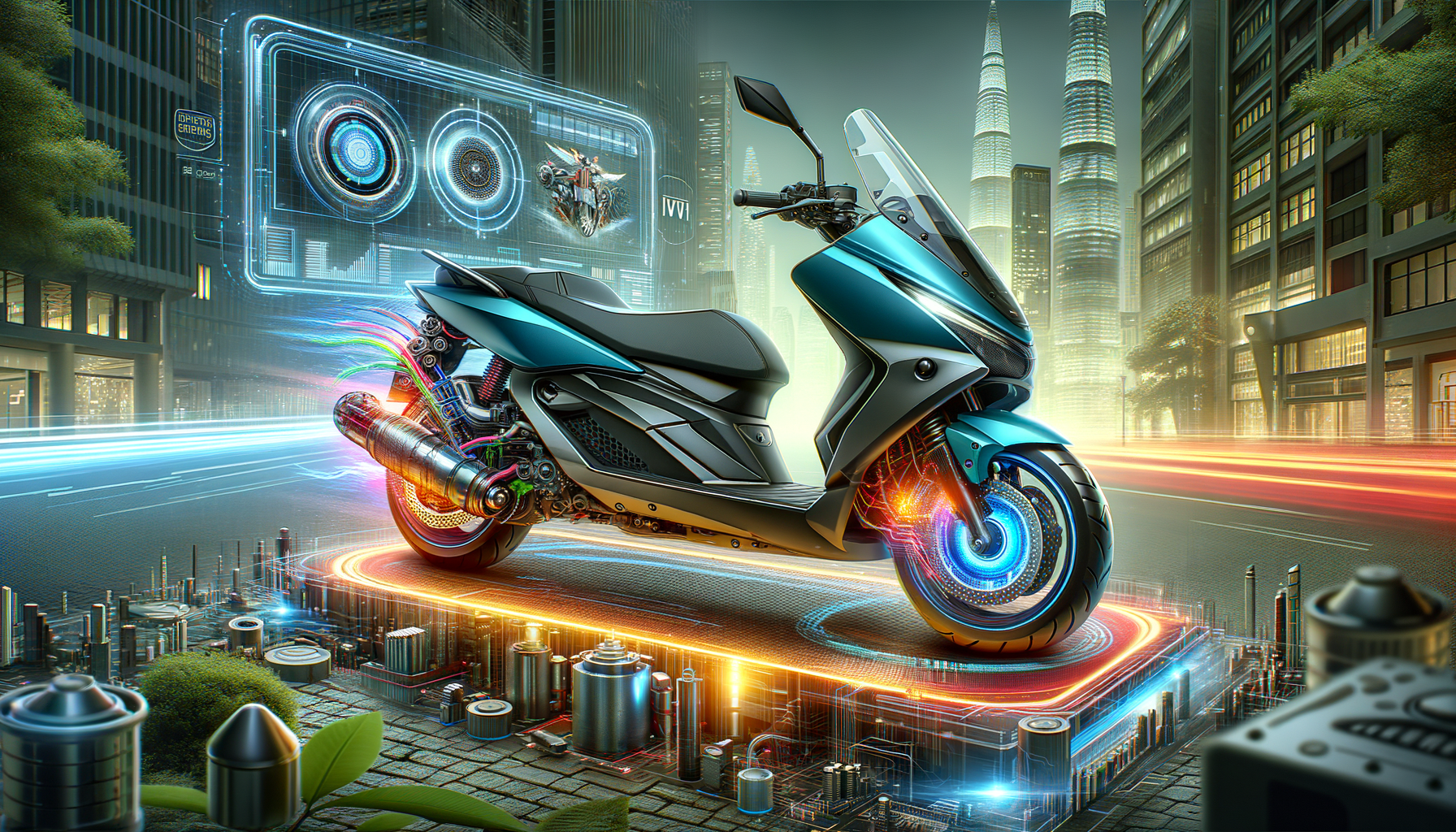 Yamaha lança primeira scooter híbrida do Brasil